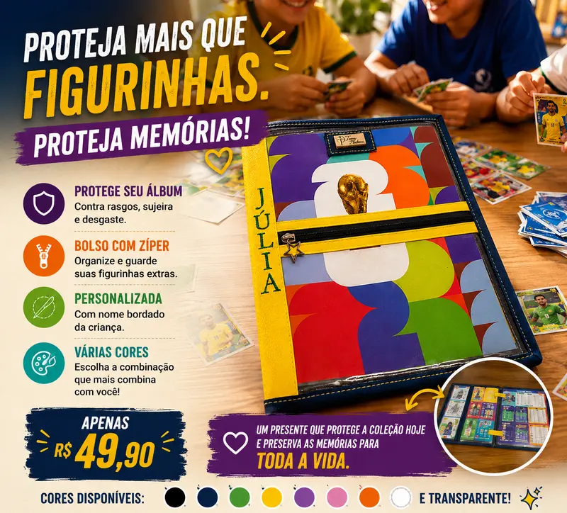 Capa para Álbum da Copa 2026